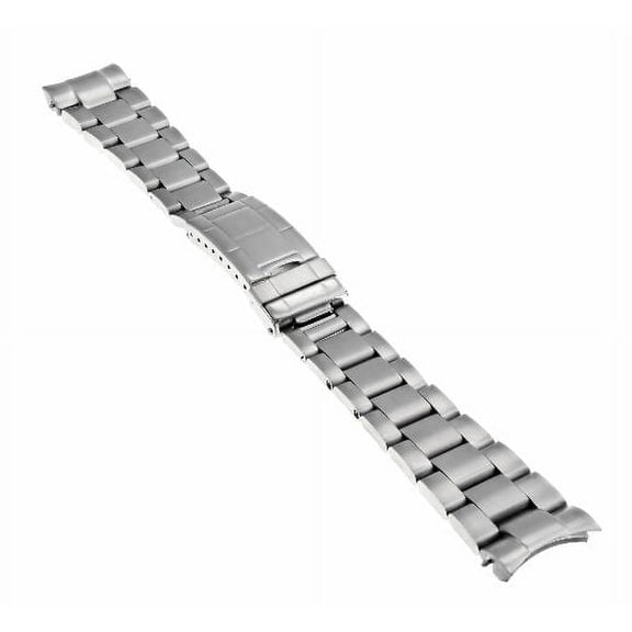 20MM STAINLESS STEEL OYSTER WATCH BAND FOR ROLEX SUBMARINER, GMT II SOLID ENDS