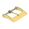 thumbnail image 1 of 20MM WATCH BUCKLE CLASP PIN STYLE FOR LEATHER RUBBERWATCH BAND STRAP SHINY GOLD, 1 of 2