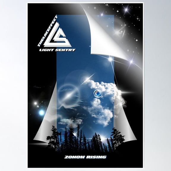 20Now Rising. Light Sentry Poster Wall Art, Modern Wall Decor, 16x24 UNFRAMED