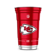 Top Cup NFL Kansas City Chiefs Aluminum Party Cups, 20oz, 10 count