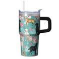 thumbnail image 1 of 20OZ Cute Dog Dog Lover Tumbler with Handle Insulated Stainless Steel Cup Thoughtful Dog Lover Gifts Unique Birthday Christmas Presents for Women Men Portable and Easy to Clean, 1 of 6