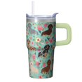 thumbnail image 1 of 20OZ Dog Paw Handle Tumbler Insulated Stainless Steel Double Wall Cup Great Dog Lover Gifts Unique Birthday Christmas Presents for Women Men Portable and Suitable for Daily Use, 1 of 6