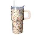 thumbnail image 1 of 20OZ Dog Paw Travel Cup with Handle Insulated Stainless Steel Tumbler Great Dog Lover Gifts Unique Birthday Christmas Presents for Women Men Perfect for Commute and Outdoor Trips, 1 of 6