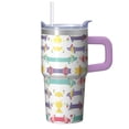 thumbnail image 1 of 20OZ Dog Print Durable Tumbler with Handle Double Wall Vacuum Cup Ideal Dog Lover Gifts Unique Birthday Christmas Presents for Dog Enthusiasts Women Men Long Lasting and Weather Resistant, 1 of 6