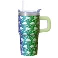 thumbnail image 1 of 20OZ Flamingo Cup with Handle BPA Free Travel Tumbler Great Gifts for Women Flamingo Lovers Suitable for Birthday Christmas Celebrations Daily Drinks, 1 of 6