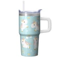 thumbnail image 1 of 20OZ Unicorn Themed Tumbler with Handle Insulated Mug for Daily Use Great Presents for Women Unicorn Lovers Perfect for Birthday Christmas and Park Picnics, 1 of 6