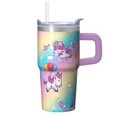 thumbnail image 1 of 20OZ Unicorn Tumbler with Handle and Reusable Straw Double Wall Stainless Steel Insulated Travel Mug Coffee Cup Perfect Gifts for Women Mom Friends on Birthday Christmas Thanksgiving, 1 of 6