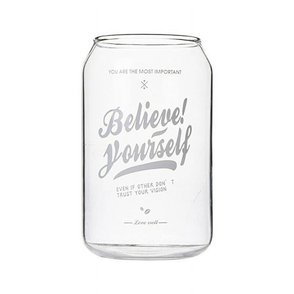 20Oz Can Shaped Beer Glasses Transparent Glass Beer Whiskey Vodka Wine Water Tumbler Beer Glasses Home Bar Drinking Ware