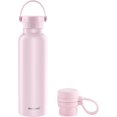 20Oz Insulated Water Bottle With Handle Lids,Stainless Steel Leak Proof