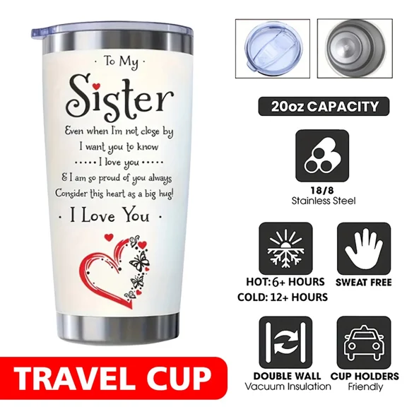 20Oz Stainless Steel Coffee Tumbler Vacuum Insulated Travel Mug Cup Lid Straw Us