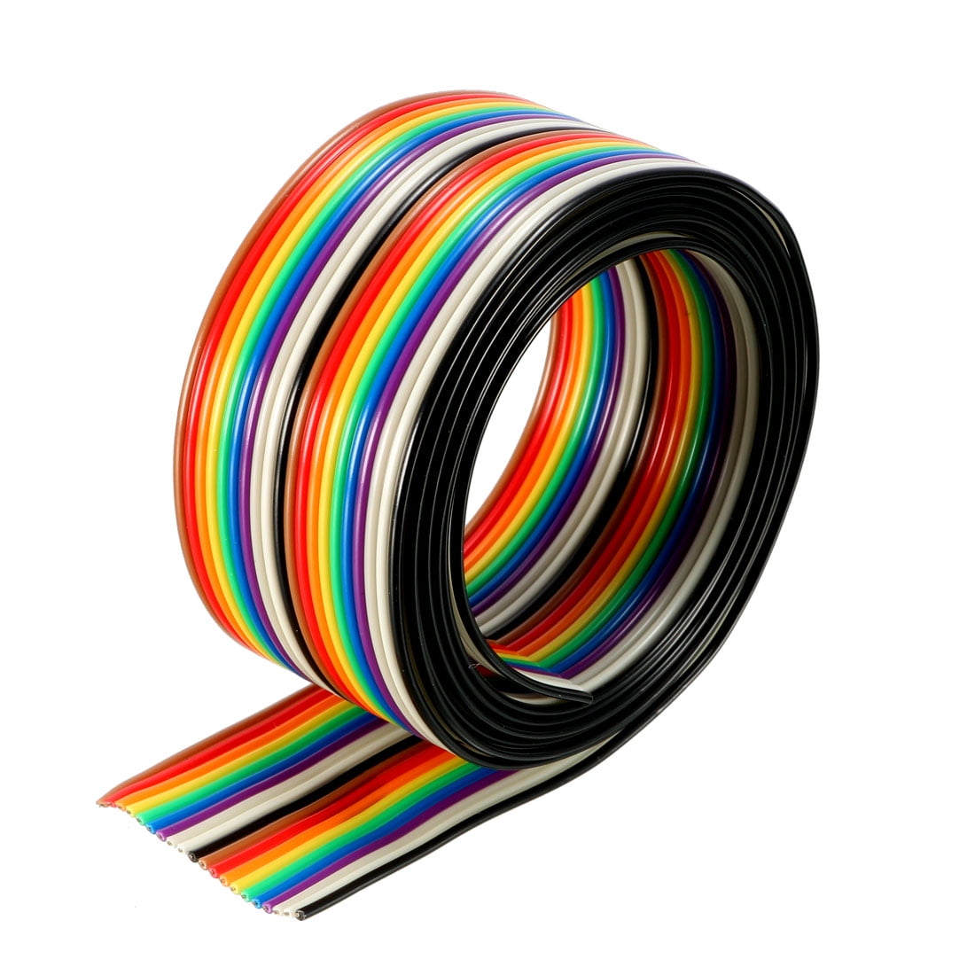 20P Jumper Wire 1.27mm Pitch Ribbon Cable Breadboard DIY 1m Long