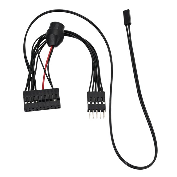 20P To 9PIN Integrated PC Case Front Panel Connector Cable For Motherboards