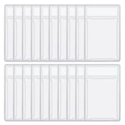 20PACK PSA Style Graded Card Holder, Empty Slab Protector Holders with Label Position for Grading Baseball Football Gaming Trading Display Sports Game Card Collector