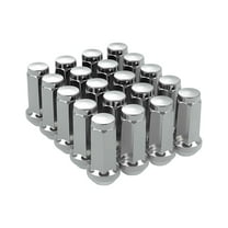 20PC 9/16-18 CHROME BULGE ACORN LUG NUTS 1.77'' DODGE RAM 1500 DURANGO RAIDER