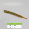 thumbnail image 1 of 20PC BIQIANWO Fishing Lures Imitation  Sandworm Soft Bait High-Quality Tear-Resistant Bionic Soft Worm with Fishy Salted Earthworm Rig Bait, 1 of 9