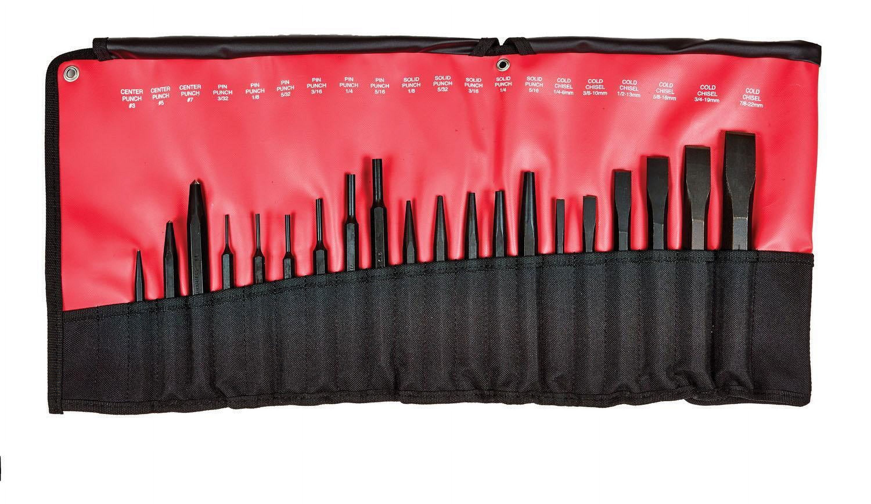 20PC PUNCH & CHISEL KIT