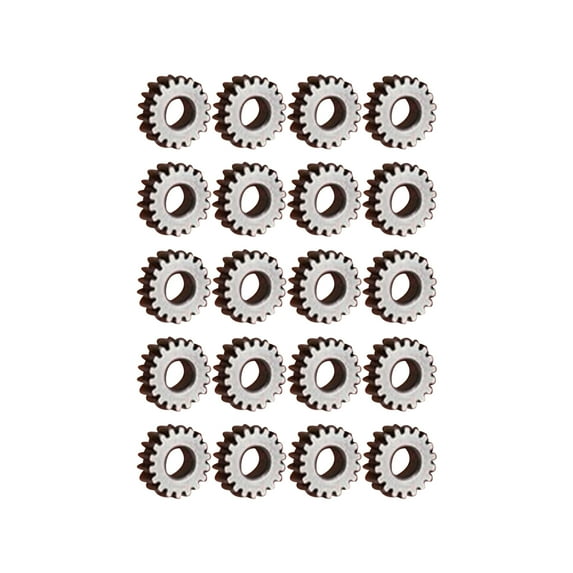 20PCS 0.3 Modulus Metal Gear Small Motor Gear Reduction Gear Hole 2.55MM TAPDRA Spare Part