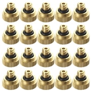 20PCS 0.3cm Brass Misting Nozzles Low Pressure Atomizing Nozzle Spraying Nozzle