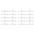 thumbnail image 1 of 20PCS 17.3in Sweat Pads for Bras, Cotton Bra Liners Under Bra Pads To Absorb Sweat, Cotton Women Tummy Liners, Reusable Sweating Supplies, 1 of 6