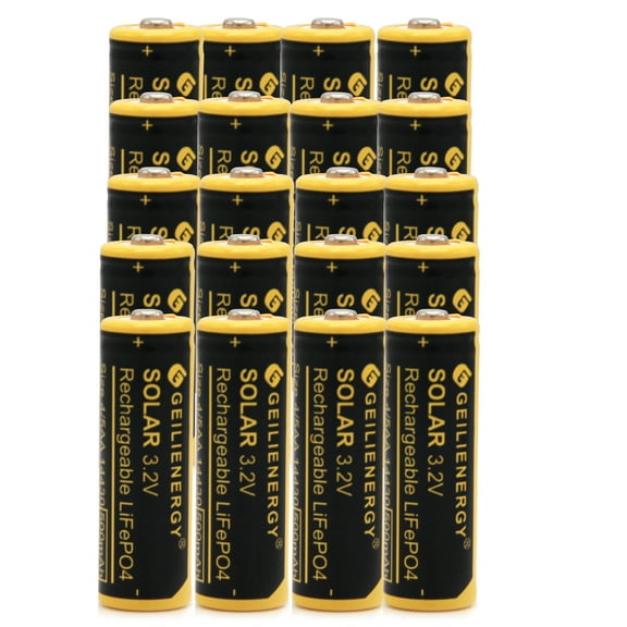 20PCS 3.2 volt 14430 Recharging Solar Batteries