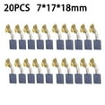 thumbnail image 1 of 20PCS 7×17×18mm Carbon Brush Electric Motors tools Replacement PH65A #44, 1 of 5