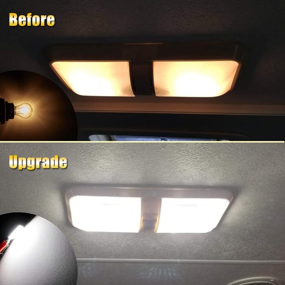 20PCS 921 Interior LED Light Bulbs for RV, Super Bright 36-SMD Natural White T10 922 912 LED Bulbs for Camper Trailer Motorhome Indoor Ceiling Dome Lights(12V DC)