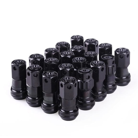20PCS A Set, R40 OEM Style Factory Lug Nuts, Universal 1.77in 17mm Hex Lug Nuts M12*1.5 M12*1.25 For Choice