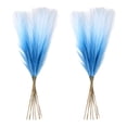 thumbnail image 1 of 20Pcs Artificial Pampas Grass 55cm Faux Dried Flowers Bouquet for Home Decor Wedding Centerpiece Boho Floral Arrangement Living Room Bedroom Dining Room Entryway Vase Filler Natural Reeds Stems, 1 of 6