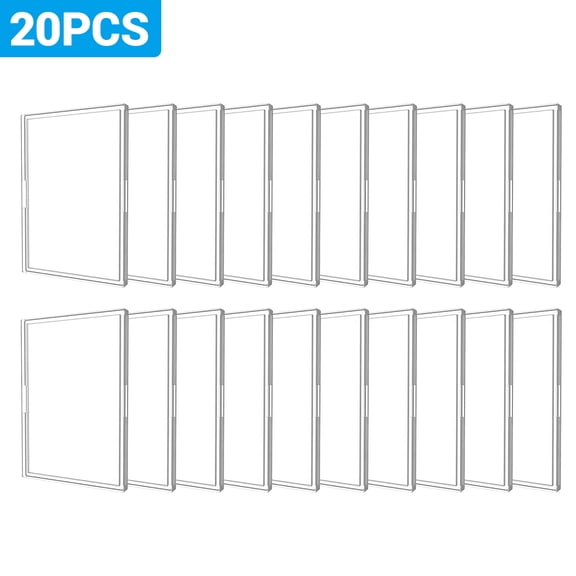 20PCS Card Case Holder for Trading Cards, 6.5x9cm / 2.5x3.5in Card Sleeves Plastic Clear Case Holder for Sport Trading Baseball Card Storage and Display