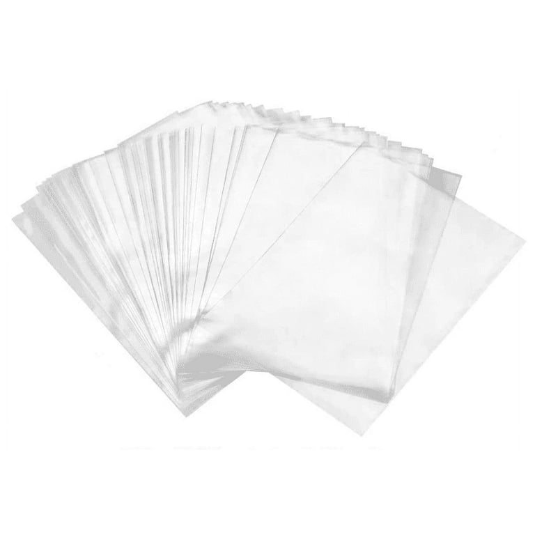 20PCS Cellophane Bags Clear Plastic Cello Bags 4x5- 1.4 mils Thick OPP  Treat Bags for Gift Wrapping Packaging