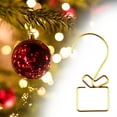 thumbnail image 1 of 20PCS Christmas Tree Ornament Hooks, Xmas Tree Hooks for Party Decor, Essential Christmas Ornament Hangers, Metal Wire Ornaments Hook for Tree Decorations Xmas Balls Party Decor Supplies, 1 of 9