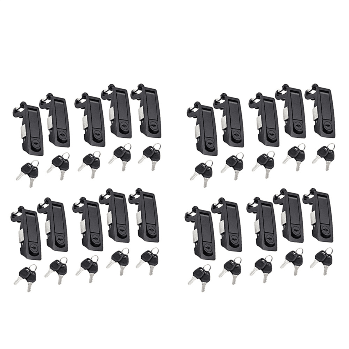 20PCS Compression Latch Flush Lever Latch Lock for Marine Car RV Door