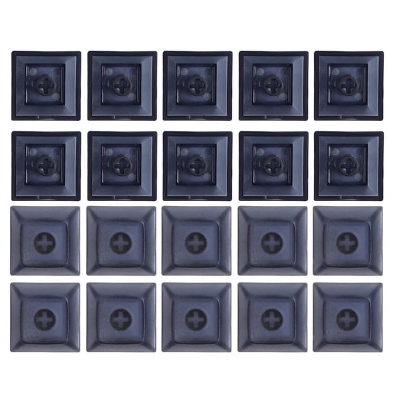 20PCS DSA Keycaps Thick PBT DSA 1U Height Keycap Set Blank Personality Supplement Keycaps