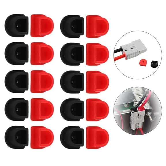 20PCS FOR Anderson Plug Connector Waterproof Fixed Plug 50A Red And Black
