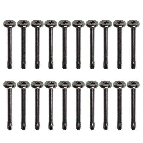20PCS Fan Chassis Long Screw Computer for Case Water Cooling Row 6#-32 Blade Lengthened Fixing Screw Thread M3.5