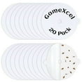 thumbnail image 1 of 20PCS Flea Trap Refill Discs Fly Glue Board Refills Double Layer Adhesive Nontoxic Odorless Pest Control Replacement Sticky Glue Pads for Bugs Flies, 1 of 8
