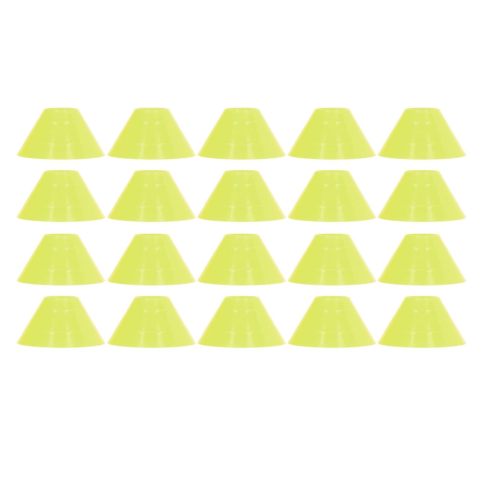 20PCS Football Training Markers Multifunction PE Soccer Training Disc