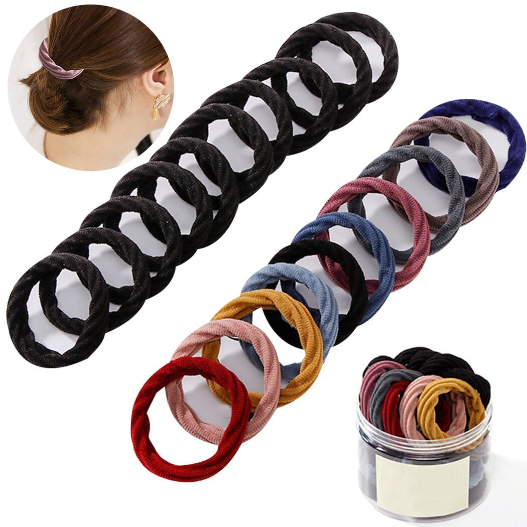 Hair Tie Organizer, 2pcs Hair Accessories Organizer Portable Stackable Hair  Containers Pin Holder Travel Small Box