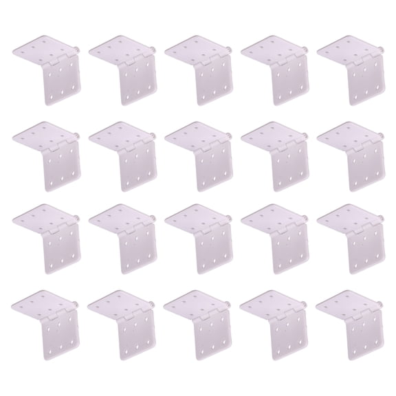 20PCS High Strength Nylon Hinges for Model Aircraft Stability and Safety Design for Easy Installation in Ailerons