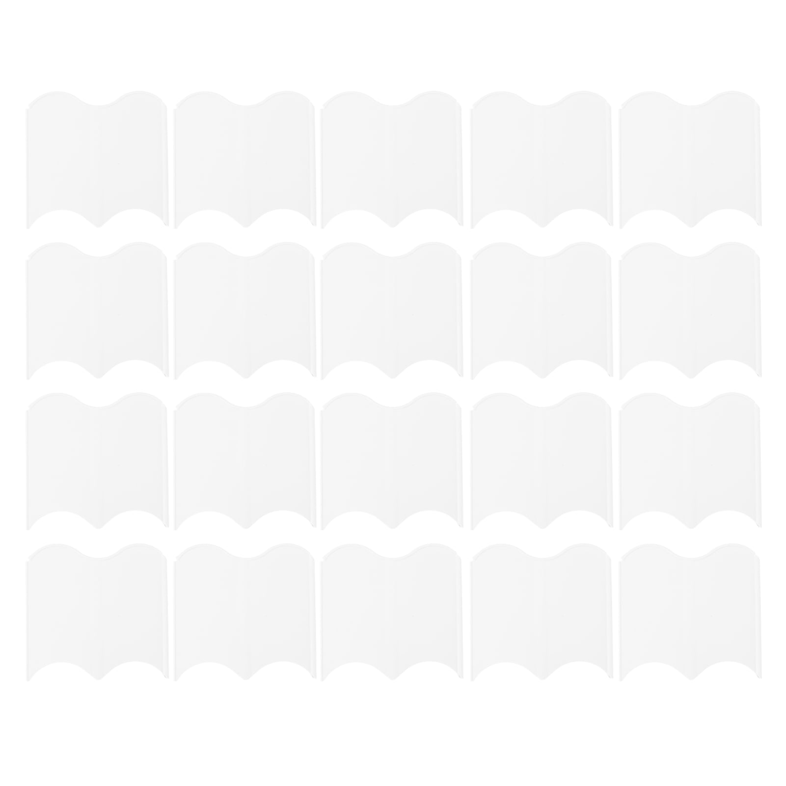 20PCS Interlocking Landscaping Edging Kit Weatherproof Garden Landscape