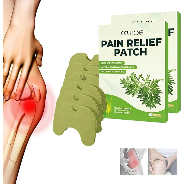 20PCS Knee Pain Patch,Knee Pain Relief Patches for Knee, Back,Neck