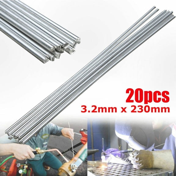 20PCS Low Temperature Aluminium Welding Soldering Brazing Repair Rods 3.2x230mm