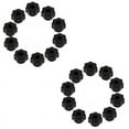 thumbnail image 1 of 20PCS M6 Internal Thread Knob Screw Plastic Star Clamping Knob Black M6 x 25, 1 of 9