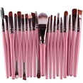 thumbnail image 1 of 20PCS Makeup Brush Set - Wool Makeup Brush Kit, Foundation Eyebrow Eyeshadow Lip Blush Cosmetic Brushes, Makeup Brushes Set, Professional Brush Set, Make Up Brushes, Makeup Brush Set for Women, 1 of 9