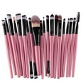 thumbnail image 1 of 20PCS Makeup Brush Set - Wool Makeup Brush Kit, Foundation Eyebrow Eyeshadow Lip Blush Cosmetic Brushes, Makeup Brush Set for Women, 1 of 8
