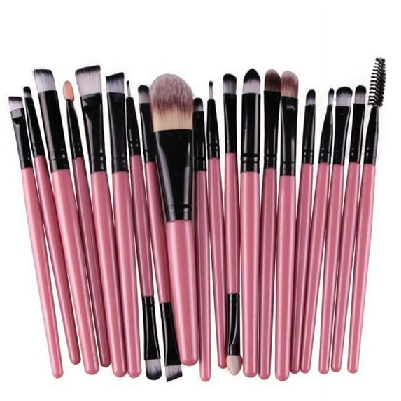 20PCS Makeup Brush Set for Women, Soft Face and Eye Cosmetics Brushes, Blending, Contouring, Eyebrow, Eyeshadow Brush Set, Professional Makeup Tools