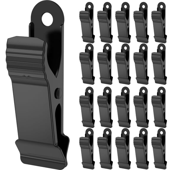 20PCS Multifunctional Alligator Clamps Sturdy Iron Material, Anti-Slip Handle, Suitable for Various Work Scenarios