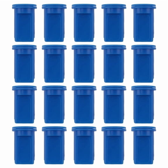 20PCS RC Agricultural Plant Protection UAV High Pressure Windproof Anti-Drift Flat Fan  Nozzles Blue