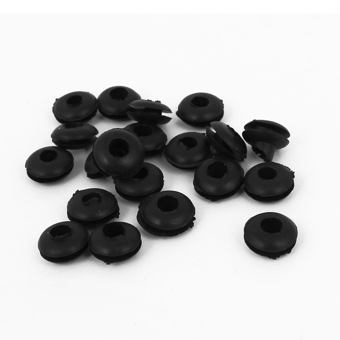 Round Rubber Plug Hole Grommet Kit 7 Sizes Black Double Sided Electrical  Firewall Gasket Kit with Retractable Box Knife for Protecting Cable Wire  Hole Plug Assortment Automotive Supply (52 Pieces) - Yahoo Shopping