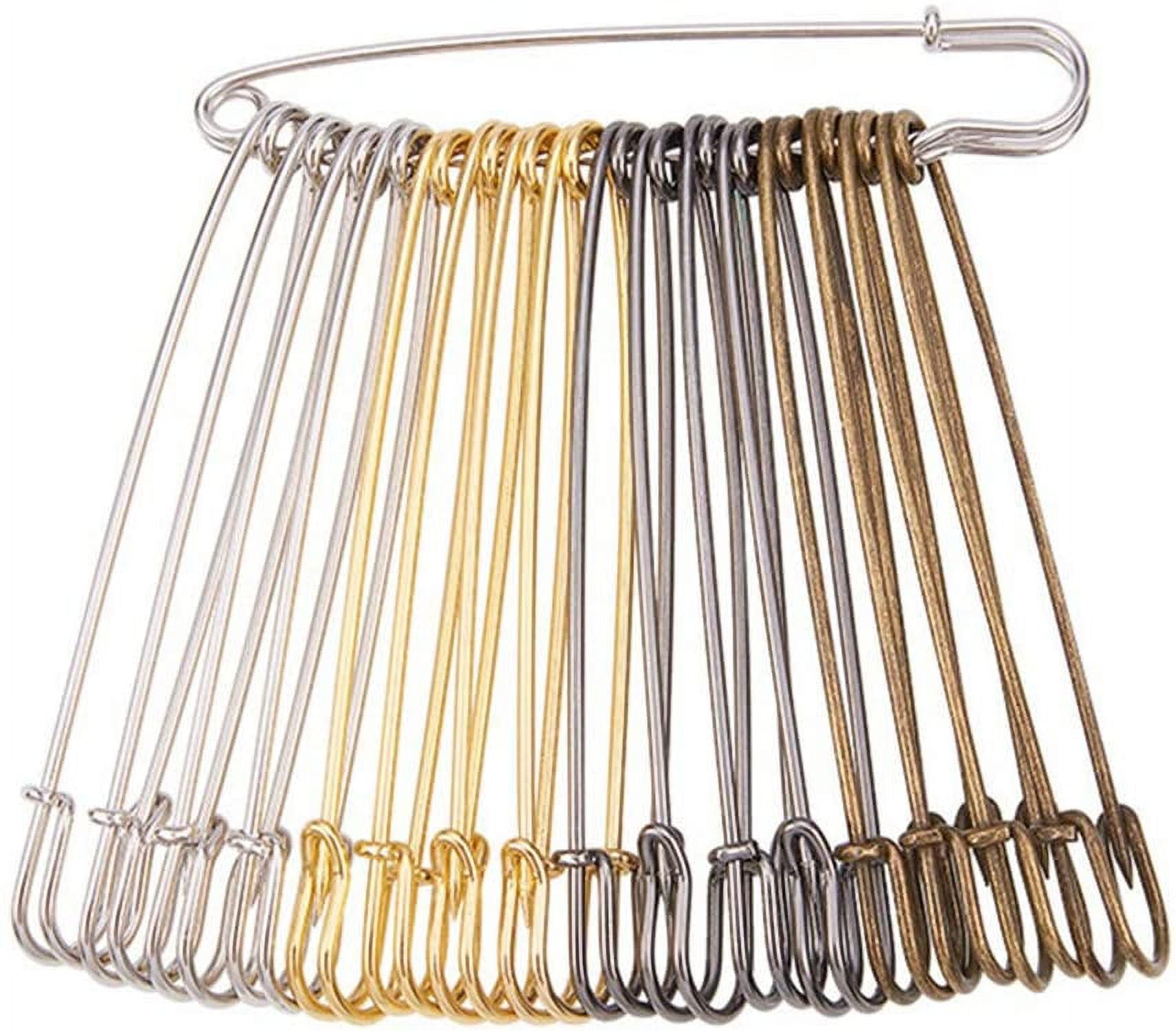 20PCS Safety Pins Extra Large Heavy Duty Safety Pins for Blankets ...